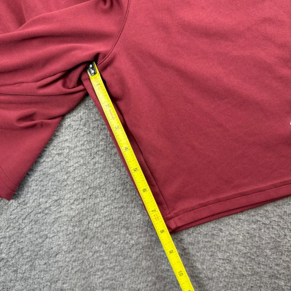 Puma Soccer Shorts Men's Small Burgundy Red Athletic Training‎ Logo